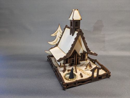 Waldkapelle mit Türmchen